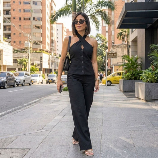 CONJUNTO AURA TELA LINO