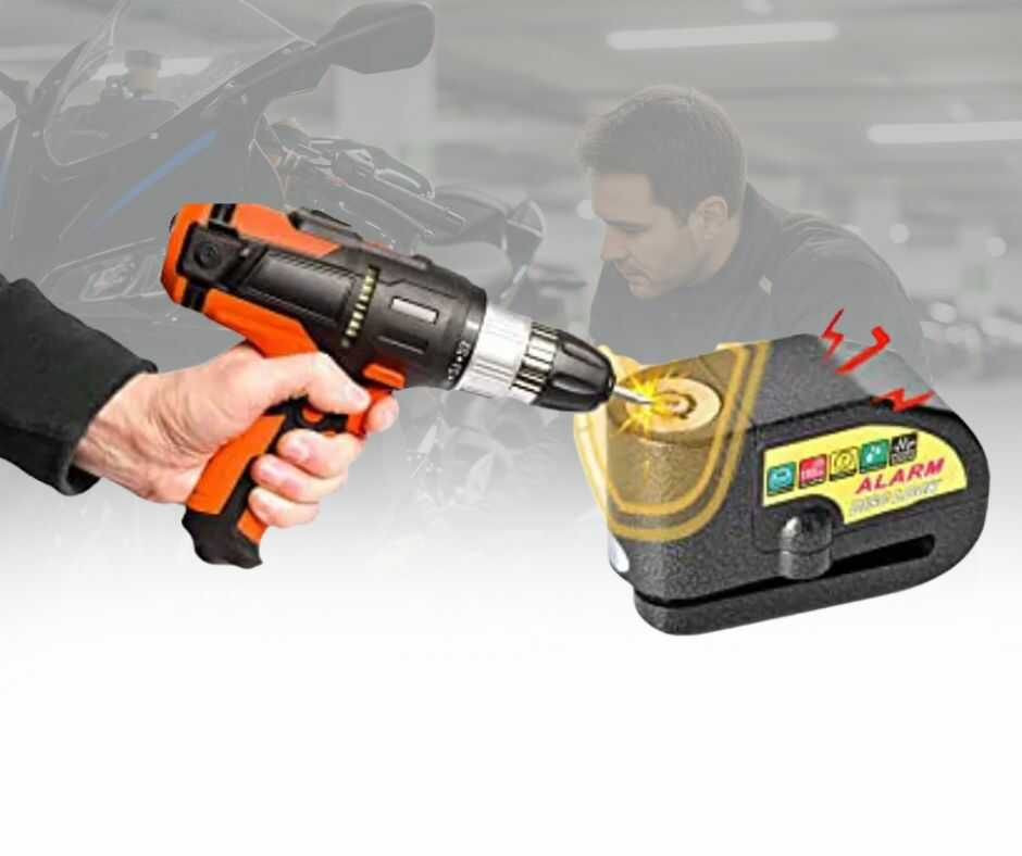 Candado antirrobo MotoGuard 110 dB