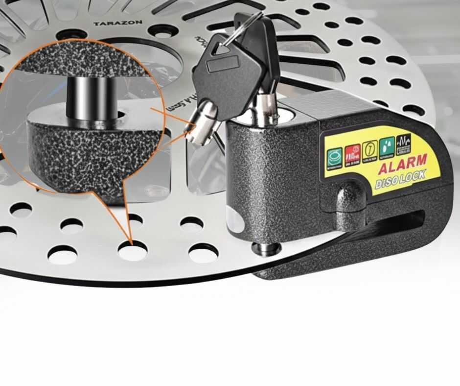 Candado antirrobo MotoGuard 110 dB